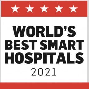 Фортіс Меморіал у Гургаоні посіла 23-е місце з 250 у списку "The best "smart" hospitals in the world of 2021"