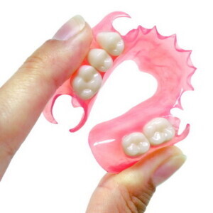 Removable denture structures