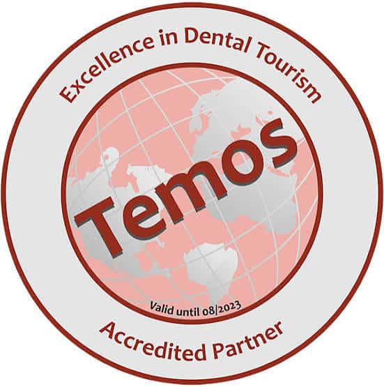 Accr&eacute;ditation TEMOS pour ses hauts standards en tourisme dentaire