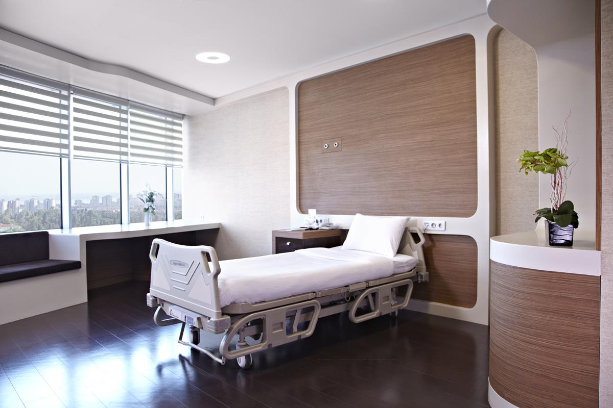 Chambre de patient à Medical Park Göztepe